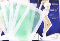 Hộp 10 Miếng Wax Lạnh Depilatory Cho Tay, Chân, Body, Bikini